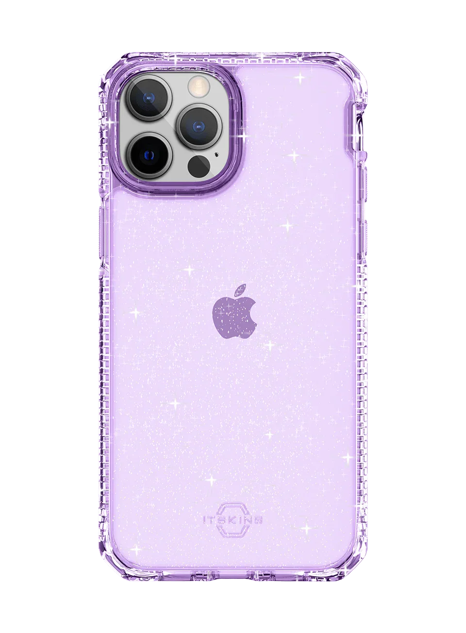 Itskins Hybrid Spark iPhone 13 Pro Cover - Light Purple - Tashqila Itskins Hybrid Spark iPhone 13 Pro Cover - Light Purple - Tashqila